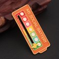 thumbnail image 4 of Innovador broche poder social nueva insignia personalizada pin humor pareja (naranja) (broche poder social-Naranja 1 pieza), 4 of 6
