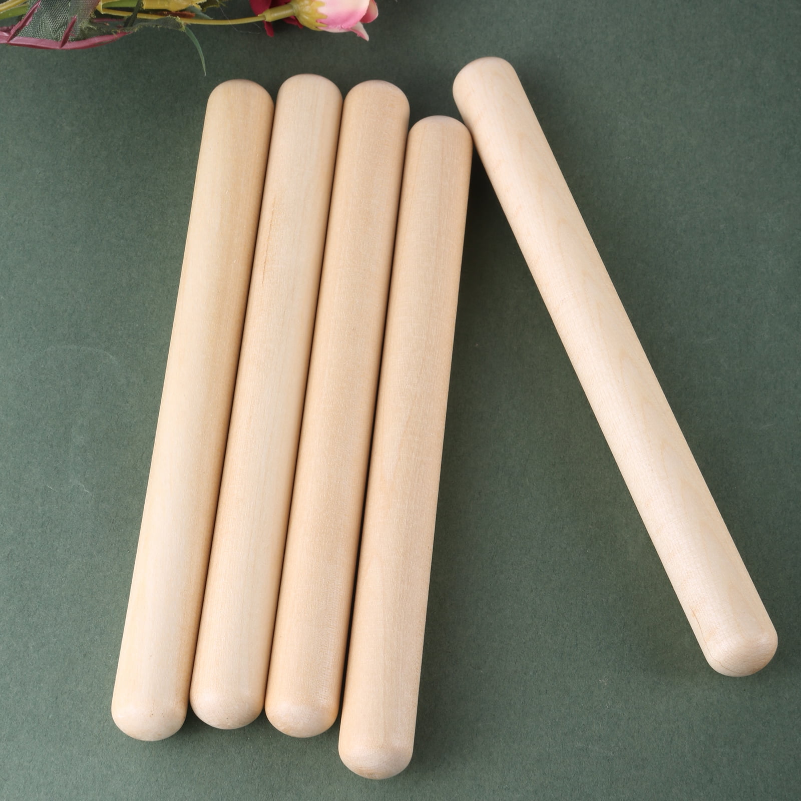 12Pcs Rhythm Sticks Drum Sticks Music Rhythm Sticks Orffs Percussion Instrument Musical Sticks for Kids, Students
