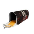 Lsque Geisha Skeleton With Flowers Mailbox Cover Standard Size