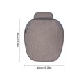 thumbnail image 6 of QHUDLV Flax Car Seat Cover,Breathable Four‑Season Cushion,Front Seat Protector, 6 of 9