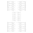 thumbnail image 1 of mmirethe Premium R Shape RC Carrossier Clips Performance pour 1/10 RC Voiture de Course Accessoires Argent Longueur 24mm 5Set, 1 of 6