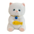 thumbnail image 2 of Gato de peluche Súper Suave Muñeco de peluche Juguete Animal de dibujos animados Gato de peluche Huggable Decoración adorable para la decoración de la, 2 of 8