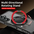 thumbnail image 4 of Allytechgroup for Samsung Galaxy A05 Case with kickstand, Built-in Rotating Stand Universal Viewing Angles Precision Camera Cutouts Military Grade Drop Protection for Women Men, Azure, 4 of 6