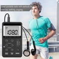 thumbnail image 2 of 2X Radio Portátil FM/AM Doble Banda Estéreo Digital Mini Receptor de Radio Portátil con Pantalla LCD Batería Recargable, 2 of 5