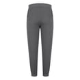 thumbnail image 4 of PUZTLOY Men's Sweatpants Joggers with Zipper Pockets Lightweight Elastic Waist Athletic Workout Gym Running Sweat Pants, 4 of 7