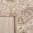 thumbnail image 5 of SAFAVIEH Courtyard Tangier Faded Aztec Indoor/Outdoor Area Rug, 5'3" x 7'7", Beige/Mocha, 5 of 9