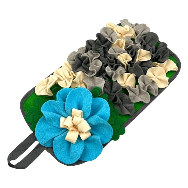 MKHSQHDG Today's Deals Interactive Feeding Snuffle Mat for Small Animals Shaped Foraging Mat for Rabbits Pigs Hedgehogs & Small Dogs Stimulates Natural Foraging Instincts