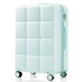 thumbnail image 6 of 3 Pieces Luggage Set, 20 inch with USB Port, Carry-on Luggage with Cup Holder, ABS Hard Shell Luggage with Spinner Wheels, Green, 6 of 9