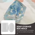 thumbnail image 5 of KAKOWELY 2pcs Soap Storage Box Mold Soap Storage Box Mold DIY Crafts Making Mold,5.2X"X3.58"X0.79", 5 of 5