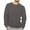 Dark Gray, variant on UVEASISHA Mens Knit Sweaters Crewneck Long Sleeve Knitted Pullover Solid Casual Jumper Tops Basic Texture Sweater Big Sales Today White L