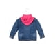 thumbnail image 3 of Chamarra denim con capucha desmontable /Kids 31701 (Azul dark) azul oscuro 4-5 Años, 3 of 6