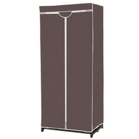 Storage Solutions Black Non Woven Waterproof 48 Inch Wardrobe Portable Closet Organizer With Wheels Navy Blue Walmart Com Walmart Com