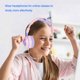 thumbnail image 5 of Auriculares Para Niños, Luces RGB, Tiempo De Reproducción De 15 Horas, Estéreo De Alta Fidelidad, Auriculares Inalámbricos Y Con Cable Con Micrófono Desmontable, Para Clases, 5 of 7