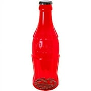 CROSSROADS 23" Coca Cola Large Bottle for Coin Collection Change Jar, Adult Piggy Savings Bank - Choose Clear Or Red