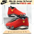 thumbnail image 1 of N I-K-E A i r-Jor-dan 14 Ferrari (2025) Red IF5015-600 Men's Size, 1 of 6
