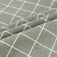 thumbnail image 3 of REGALWOVEN Set de 2 fundas de cojín de cuadros, fundas decorativas de lino para cojines cuadrados para sofá gris 18" x 18", 3 of 5