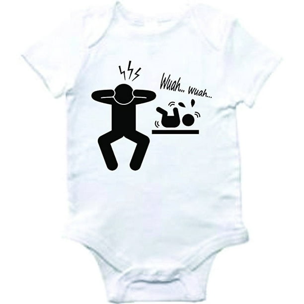 Design With Vinyl Dude Your Wife Keeps Funny Baby Clothes - Personalized  Baby Shower Gift 