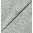 thumbnail image 5 of Aspire 100% Cotton 300 Thread Count Paisley Print 4-Piece Sheet Set, 5 of 5