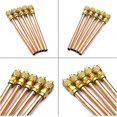 thumbnail image 4 of 5 Pack Air Conditioner Refrigeration Access Valve 6mm OD Copper Tube Filler Replacement Refrigerator Parts, 4 of 6