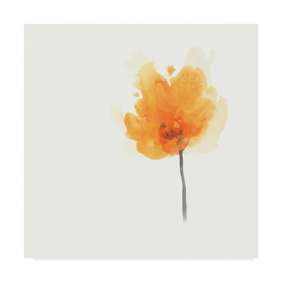 Trademark Fine Art 'Expressive Blooms IX' Canvas Art by June Erica Vess