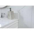 thumbnail image 4 of Elegant Decor Bennett 32" MDF Single Bathroom Vanity with Backsplash in White, 4 of 8