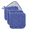 Blue, variant on Heat Resistant Terry Cloth Pot Holder Set, Non-Slip Kitchen Oven Hot Pads for Cooking Baking Use