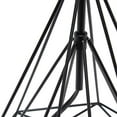 thumbnail image 4 of All the Rages LHT-5024-BK Lalia Home Geometric Matte Wired Table Lamp with Fabric Shade, Black, 4 of 5