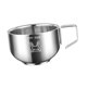 thumbnail image 5 of Taza de té y café de acero inoxidable, taza de agua para oficina, versátil, para adultos, niños y niñas, de café, artículos para beber para jugos y Conejito, 5 of 8