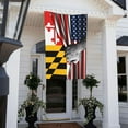 thumbnail image 7 of Usa American Flag And  Maryland Flag Flag 4x6 Ft Outdoor Flag Single-Sided Printing Welcome Flag House Yard Decoration Banner Large Garden Flag, 7 of 7