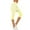 Yellow, variant on BXINGOHAI Womens Yoga Skirted Capri Leggings Golf Tennis Pants with Skirt for Running Workout Active Yellow XL