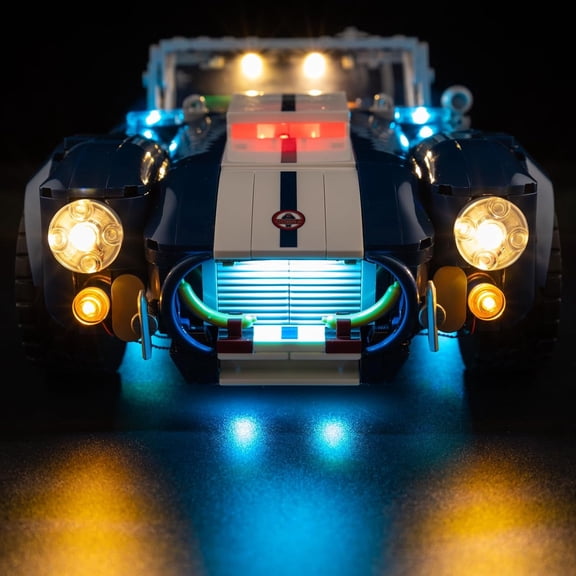 Light Kit for Lego Shelby Cobra 427 S/C 10357 - Led Lighting DIY Gift Compatible with Building Blocks Model (NOT Included The Model Set)