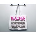 thumbnail image 5 of Teacher Definition Canvas Tote Book Bag-Teacher Appreciation Gift-Teacher Gift -COCOVICI, 5 of 6