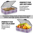 thumbnail image 5 of Iauyy Casserole Carrier for Hot Food Insulated Casserole Travel Carry Bag with Lid Food Warmer Bag for Party/Picnic,Soft Color, 5 of 7