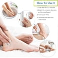 thumbnail image 4 of Electric Feet Callus Remover, Electronic Tool File, Professional Pedicure Kit, 4 of 5