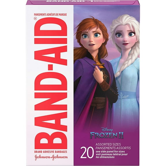 Band-aid Decorative Disney Frozen Assorted 20 Ct. Part No. 111631700 (20/box)