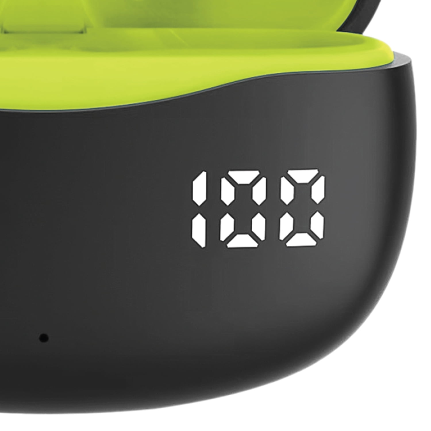 STUDIO PRO by FISHER Active Pro Bluetooth Earphones with Charging Case, Green, STW290A