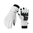 thumbnail image 5 of CAIXIA Heated Gloves For Men Thermal Ski Gloves for Men and Women Cold Weather Outdoor Sports Motorcycle Riding Winter Activities,White, 5 of 5