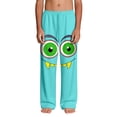 thumbnail image 4 of SGFCWSX Boys Pants Elastic Waist Loose Fit Graphic Print Soft Lounge Pants for Kids Green Size 12 Years, 4 of 9