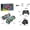 Black, variant on JUGAAD LIFE Remote Control Cars, RC Car Toys for Boys 5 6 7 8 9 10 Years Old Boys Girls, Gesture Sensing RC Stunt Car, Double Sided Race Car with Lights, Birthday Gift for Kids - Black