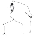 thumbnail image 3 of Mosiee 1Pc European Style Carp Hook Feeder Fishing Baits Cages Hook Rig Set Spring Hook Straight Line Bait Cage Fishing Gear, 3 of 9
