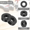 thumbnail image 3 of Uxcell 8 Pcs 0.6"ID x 1.3"OD x 0.4"T Multi Purpose Rubber Spacer, 3 of 6