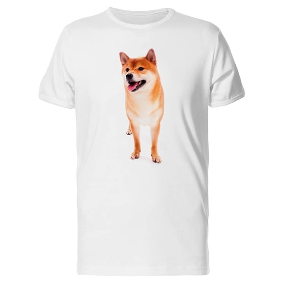 Shiba Inu Looking Left Tee Men's -Image by Shutterstock