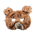thumbnail image 2 of Plush Bear Brown Mask Halloween Costume Accessory, 2 of 2