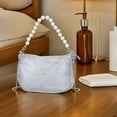 thumbnail image 4 of unbranded Clutch Plateado Con De Y Para Eventos Formales, 4 of 7