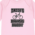 thumbnail image 4 of Inktastic Daddys Biking Buddy Boys or Girls Long Sleeve Baby Bodysuit, 4 of 5