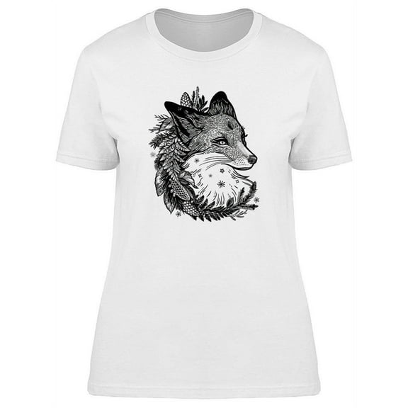 Forest Fox T-Shirt Women -Image by Shutterstock, Female Medium