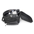 thumbnail image 4 of Rhinowalk Motorcycle Rear Seat Bag Waterproof Hard Shell Tail Bag Shoulder Pack MTR4001KM Matte Black 12-18L Capacity Durable Expandable for Long Distance Travel., 4 of 6