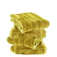 thumbnail image 2 of Home Soft Things Super Soft Decorative Pillow Covers, Set of 4, 20x20 inches, Lemon Curry, 2 of 2