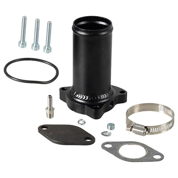 Black (A)$Cross-border hot sale 57mm valve replacement hose for 1.9 TDI 130/CV diesel EGR Delet kit