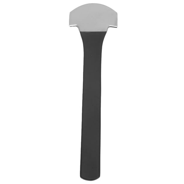 Cuchillo Ventilador Pedicura Cuchillo Acero Alto Manganeso Callos Raspado Uñas De Los Pies Ventilador Cuchilla Herramienta Para Eliminar La Piel Muerta Negro